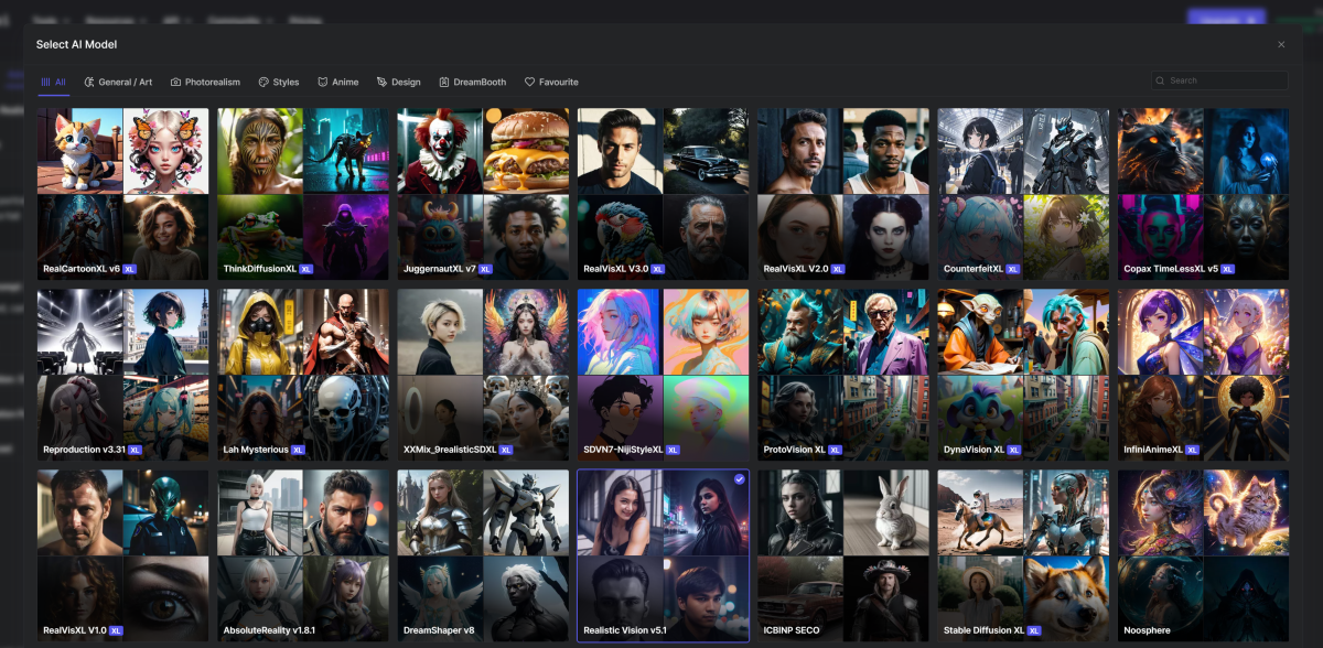 15-3346f19b-cc8d-4bf5-8e36-b4ef72ab9184 Selecting an AI model with Getimg.