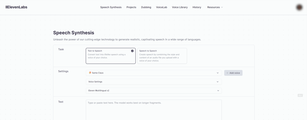 6-elevenlabs-speech-synthesis ElevenLabs Speech Synthesis tool.