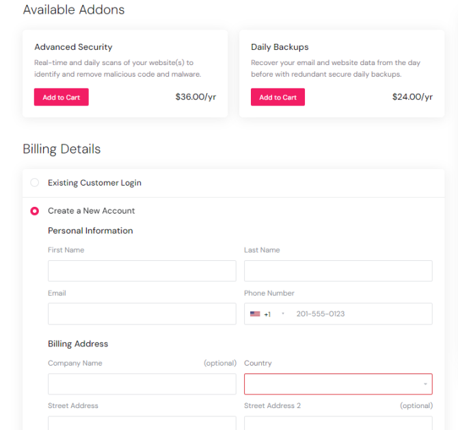 Fill in your details