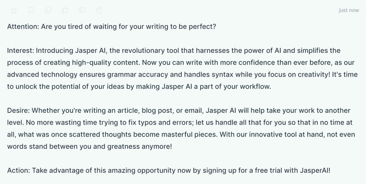 jasper-aida-framework-results Jasper AIDA framework content.