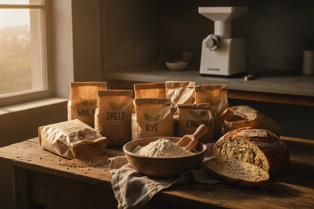 Organic ancient grain flours and bulk beans from Country Life Natural Foods